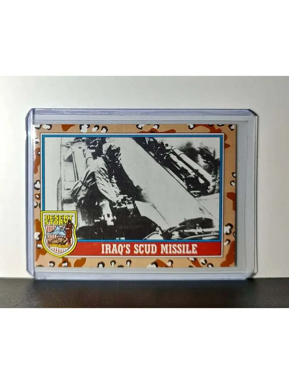 Iraq’s SCUD Missile 1991 Topps Desert Storm #101 Card